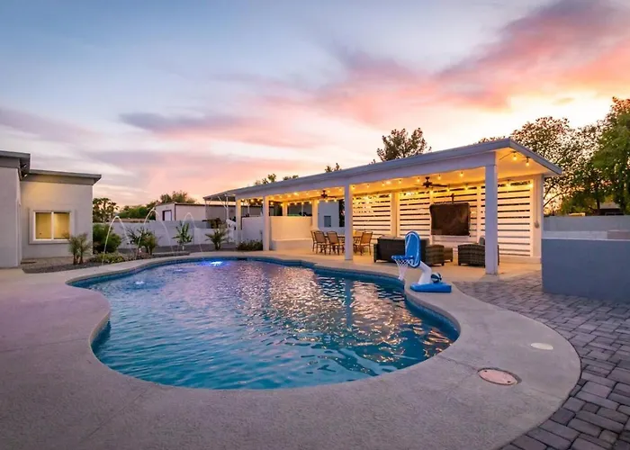 Scottsdalestays 9bdm Multimillion-pool-sportscourt Holiday home